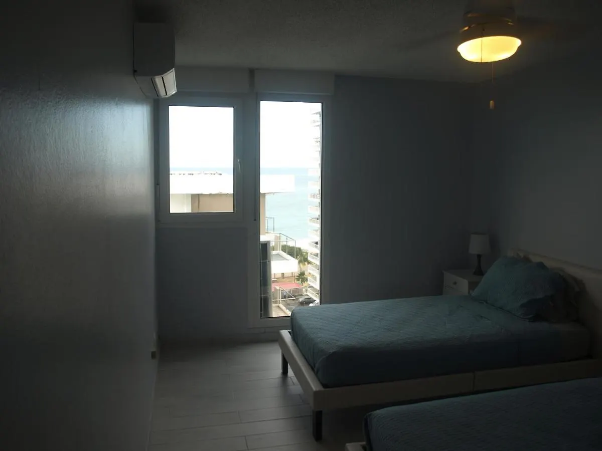 Beach Rental Lux Apt 3Br-2Bth+Sofabed+City & Ocean View San Juan Apartament